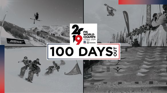 100 Days Out: 2019 FIS Snowboard, Freestyle and Freeski World Championships