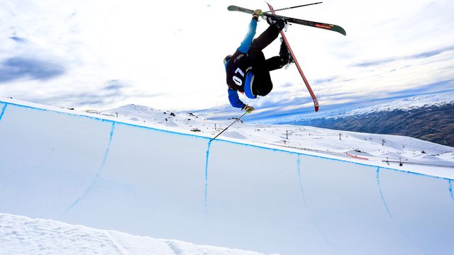 Noah Bowman (CAN) during the first training session in Cardrona (NZL) © Buchholz/FIS