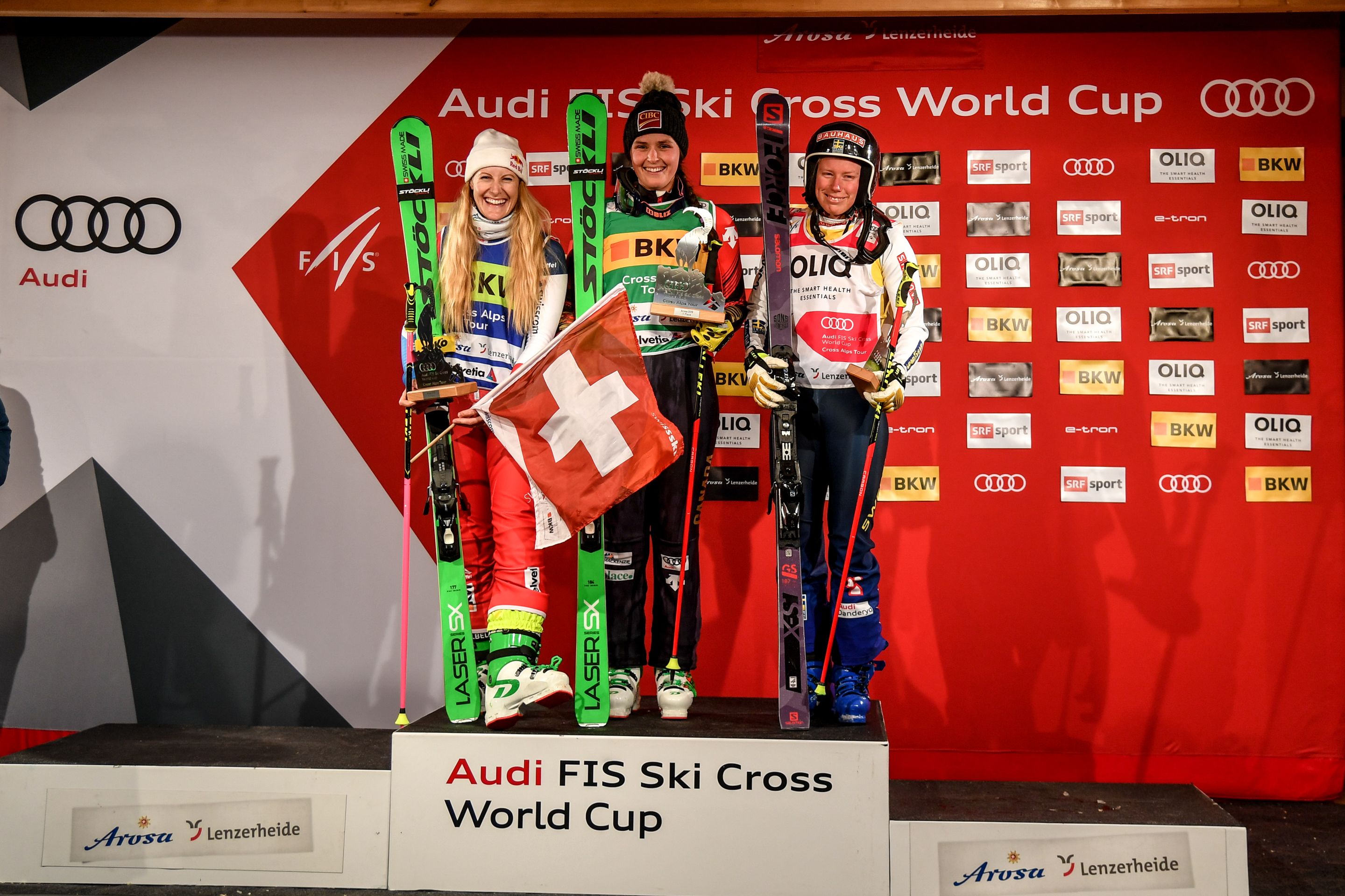 ©GEPA: Smith, Thompson and Naeslund filling out the podium of the day