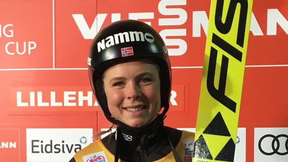 Lillehammer: Maren Lundby wins season opening qualification