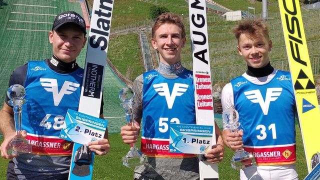 Anze Lanisek, Daniel Tschofenig, Artti Aigro