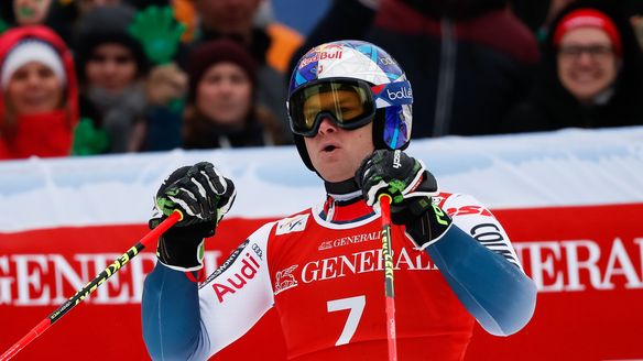 Pinturault back on top in Garmisch