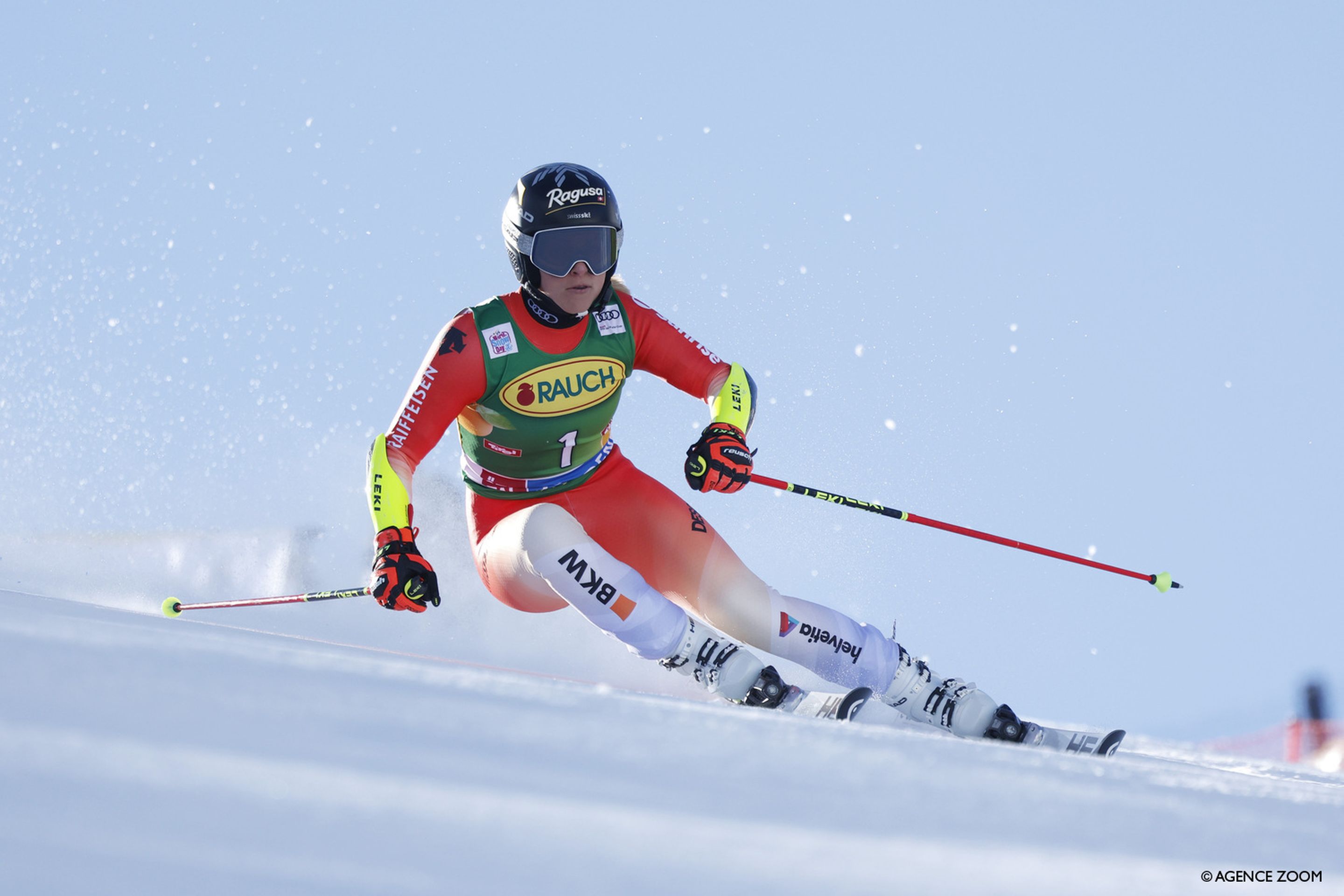 Lara Gut-Behrami (SUI) en route to her third win in Sölden