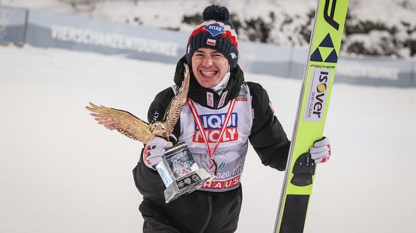 Kamil Stoch wins the 69th 4-Hills-Tournament