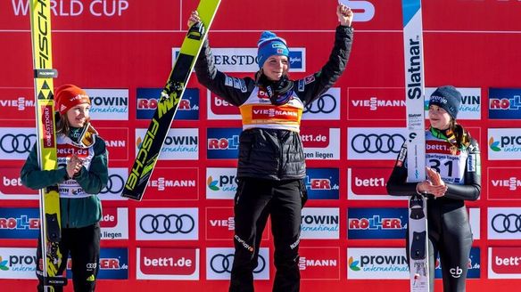 Maren Lundby wins in Oberstdorf