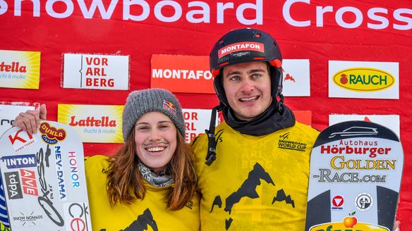 Samkova and Haemmerle win first SBX World Cup of the season