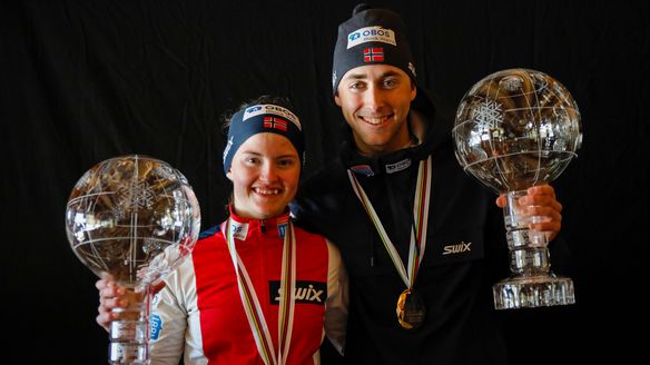 Hansen and Riiber are Overall World Cup champions 2021/22