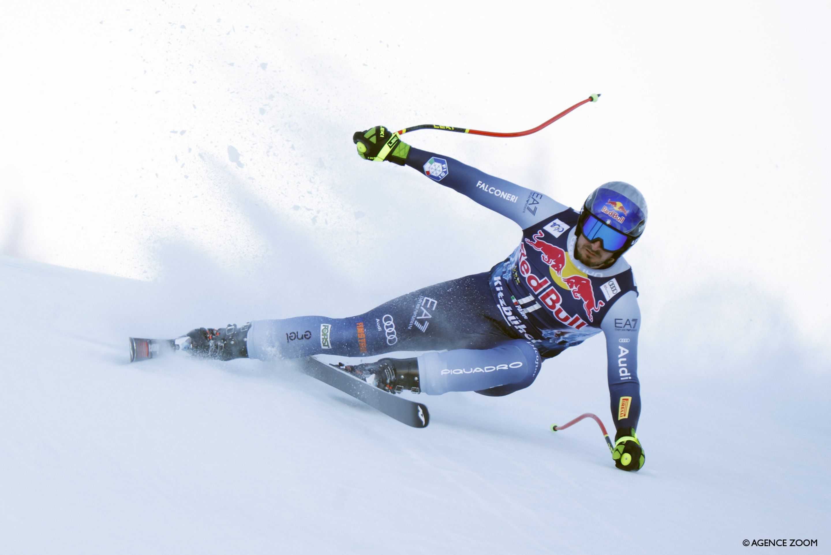 Three-time Hahnenkamm champion Paris charges down the Streif (Agence Zoom)
