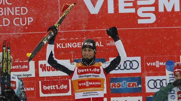 Jarl Riiber remains unbeatable in Klingenthal