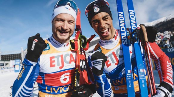 Jouve and Jay joyous after team sprint triumph