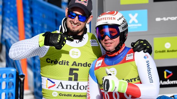 The two downhill protagonists deliver in Soldeu
