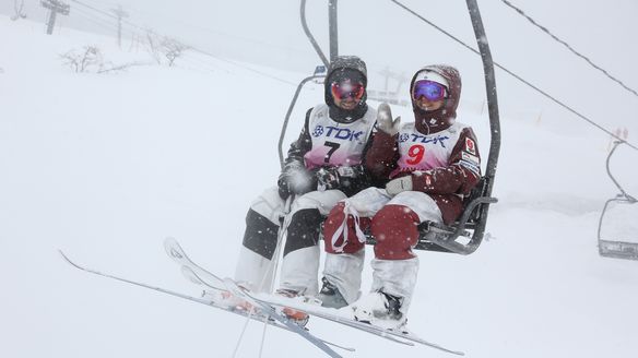 The moguls World Cup gets back on track with a double competition in Tazawako