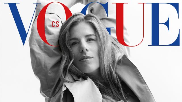 Ester Ledecka on the cover of Vogue Czechoslovakia © VOGUE