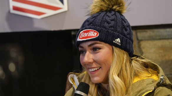 Mikaela Shiffrin sings for a good cause