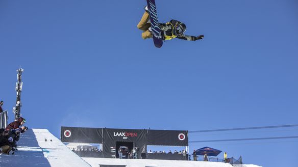 Halfpipe sensations dominate Laax semis