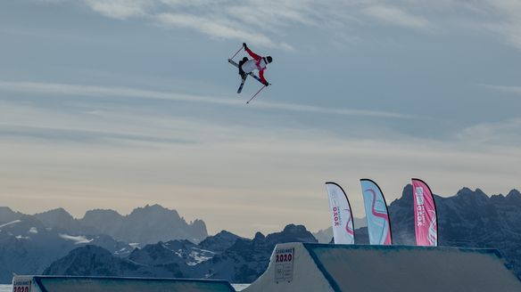 Gu and Svancer win freeski big air at Lausanne 2020 YOG