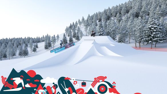 Bakuriani 2023 World Championships slopestyle course preview revealed