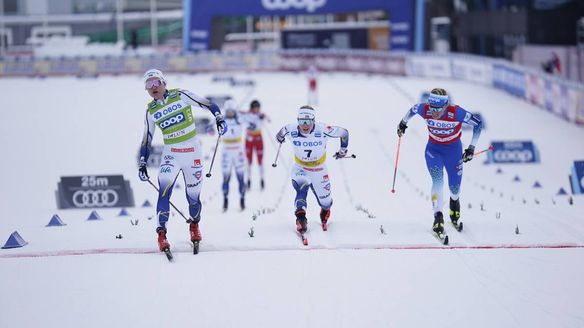 Linn Svahn back in the Sprinting game in Falun