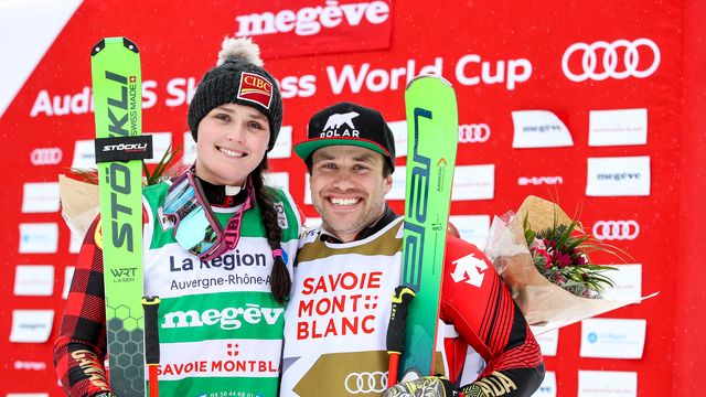 ©GEPA: Thompson and Drury took a Canadian double win in Megeve (FRA) past season