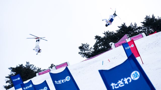 Action from last season's Tazawako (JPN) dual moguls © Kielpinski/FIS Freestyle