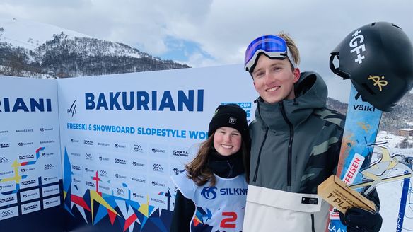 Oldham and Ragettli claim victories at first-ever freeski World Cup on Georgia soil