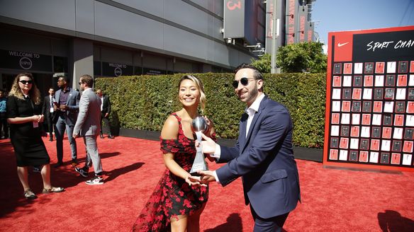 Chloe Kim (USA) wins Best Female Action Sports Athlete ESPY