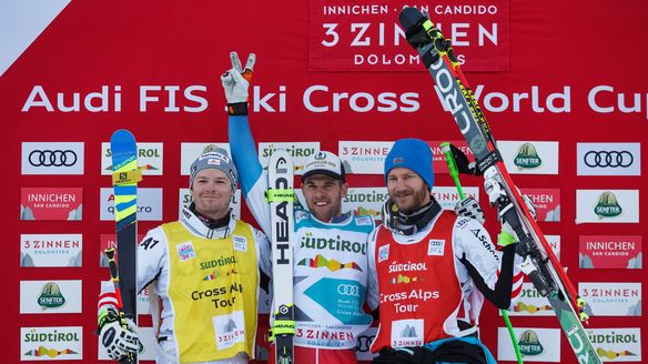 Innichen Audi FIS Ski Cross Alps Tour 2017 day 1