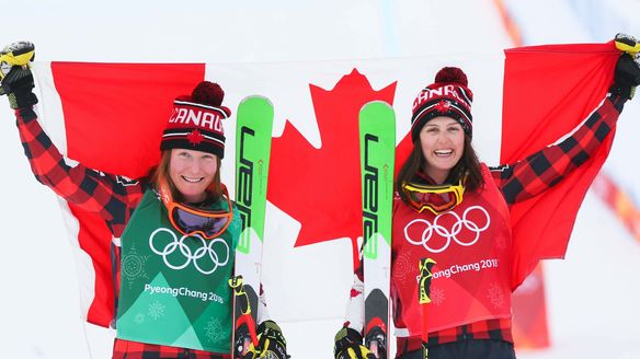 Canada on top of the freestyle skiing medal ranking