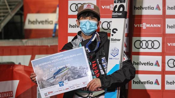 Yukiya Sato wins the qualification in Engelberg