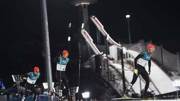 Rydzek leads an Olympic podium swipe for Team Germany