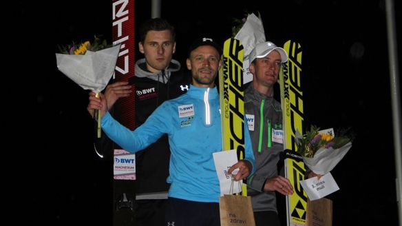 Roman Koudelka wins home event in Lomnice
