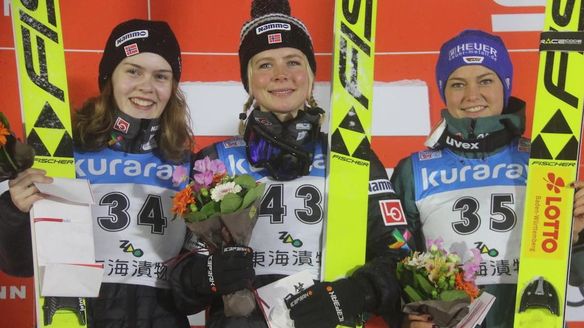 Zao: Two Norwegian ladies on top