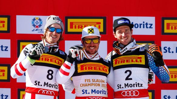 Second Gold medal for Hirscher in St. Moritz