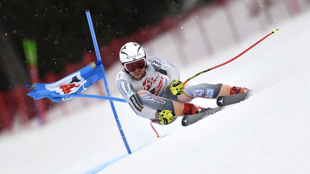 SAALBACH, AUSTRIA - FEBRUARY 14 : Aleksander Aamodt Kilde of Norway in action during the Audi FIS Alpine Ski World Cup Men's Super G on February 14, 2020 in Saalbach Austria. (Photo by Alain Grosclaude/Agence Zoom)