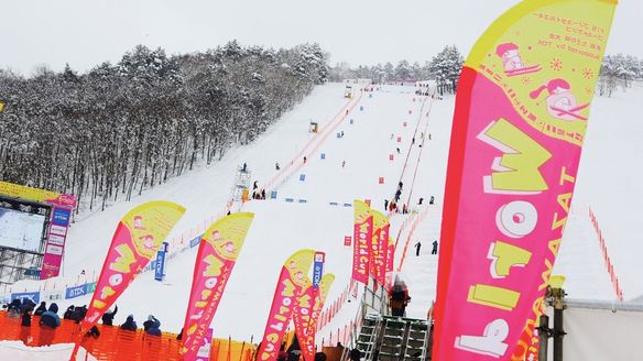 Moguls World Cup heads into the homestretch in Tazawako