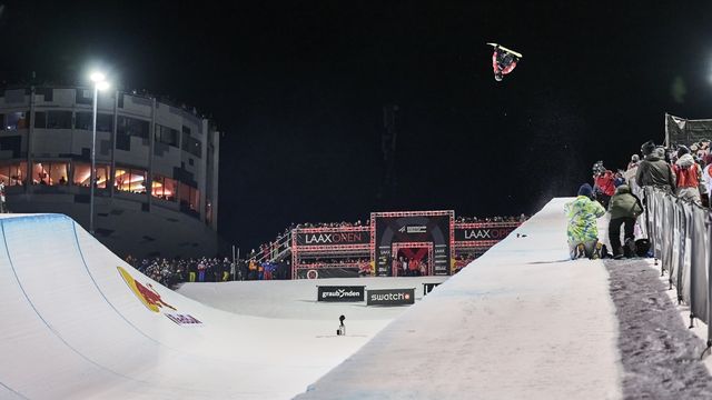 Ayumu Hirano (JPN) on his way to victory in Laax © Laemmerhirt/LAAX OPEN