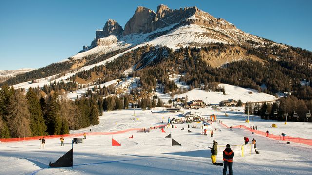 FIS Snowboard World Cup - Carezza ITA - PGS - Race course overview © Miha Matavz