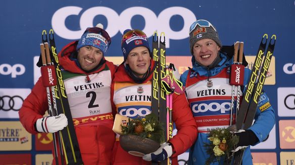 Klæbo takes Ruka Triple title before Iversen and Niskanen