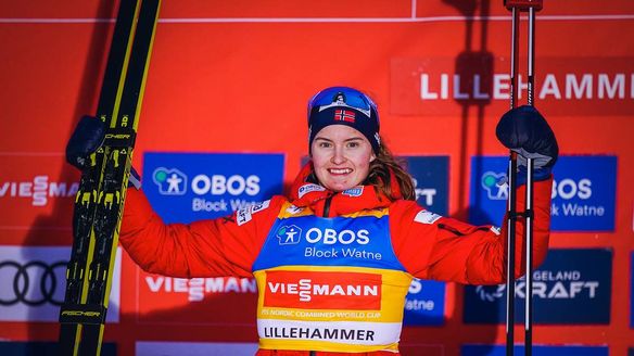 Hansen unbeatable in Lillehammer