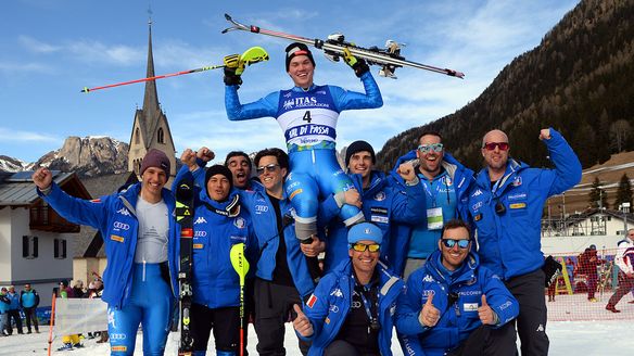 Italy is gold medal in slalom with Alex Vinatzer