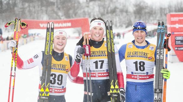 Oestberg and Iversen win in Oberstdorf