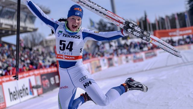 FIS world cup cross-country, 10km women, Lahti (FIN)