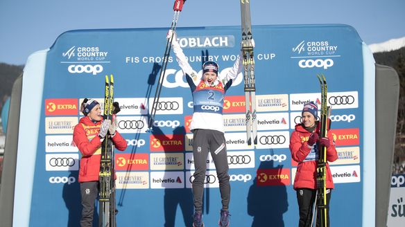 Ingvild flies high at 4th Tour de Ski stage in Toblach