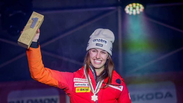 Malorie Blanc (SUI) won two golds and a silver at the 2024 junior world championships (Agence Zoom)
