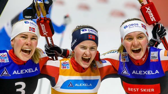 Norwegian triple victory in Estonia