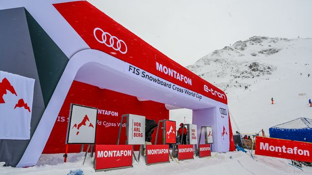 © GEPA: The start gate of Montafon will be ready in January for SX and SBX athletes