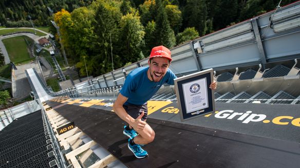 A Guinness World Record for Johannes Rydzek