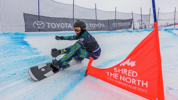 Para Snowboarders in Paradise for World Cup action