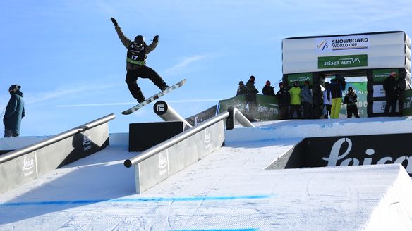 Seiser Alm slopestyle World Cup, finals