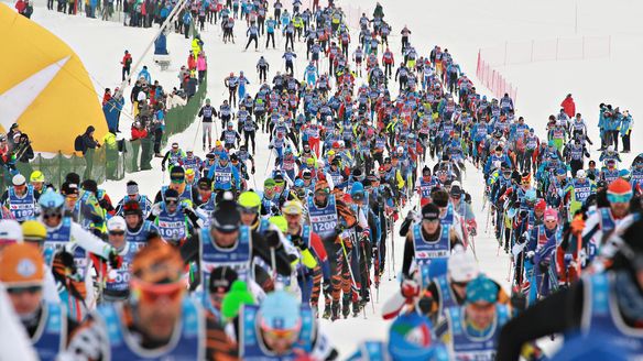 Snow in Livigno, the Visma Ski Classic season begins